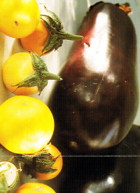 Aubergine, ein wohlschmeckendes, exotisches Gemüse