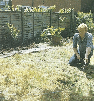 Miniteich im Garten
