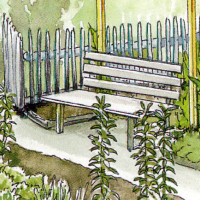 Ruheplatz im Garten, lauschig und gemütlich gestalten